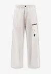 C.p. Company C.p.company Men Cotton Cargo Trousers In Multi