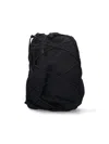 C.p. Company Single-shoulder Black Nylon Backpack In Black