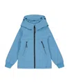 C.p. Company Softshell Jacket With Visor In Blue
