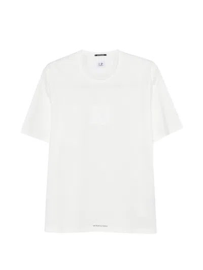 C.p. Company C. P. Company Basic Cotton T-shirt In White