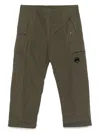 C.p. Company Straight-leg Cargo Pants In Green