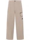 C.p. Company Straight-leg Trousers In Neutrals
