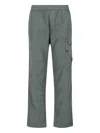 C.p. Company Cargo-pockets Drawstring Trousers In Gray