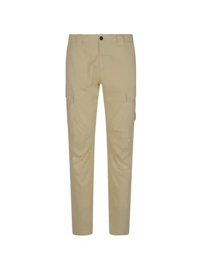 C.p. Company Stretch Cargo Trousers In Neutral