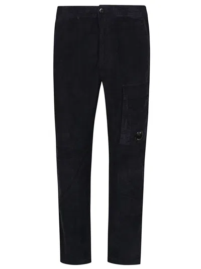 C.P. COMPANY STRETCH CORDUROY CARGO TROUSERS