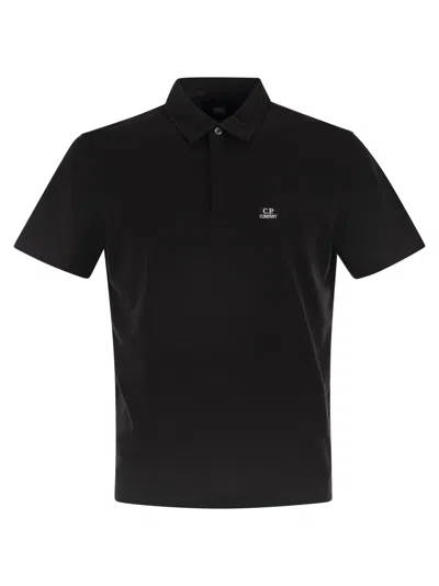 C.P. COMPANY CP COMPANY STRETCH COTTON PIQUÉ POLO SHIRT
