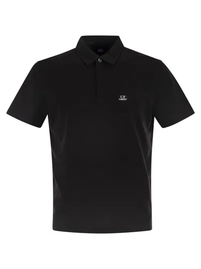 C.P. COMPANY STRETCH COTTON PIQUÉ POLO SHIRT
