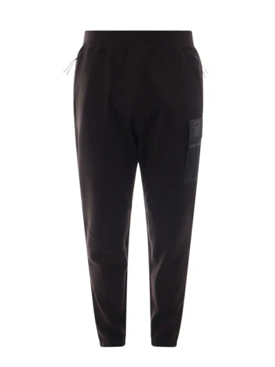 C.P. COMPANY STRETCH COTTON TROUSER WITH NYLON APPLIED POCKETS