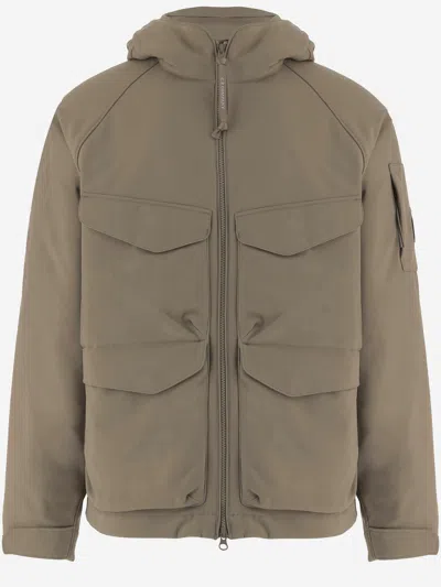 C.p. Company Cp Company Stretch Nylon Jacket With Multiple Pockets In Gray