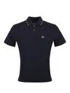 C.p. Company Cp Company Polo T Shirt Black