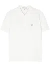 C.p. Company Cp Company Stretch Piquet Regular Polo Shirt In White