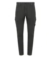 C.p. Company Stretch Sateen Dark Shadow Cargo Pants In Gray