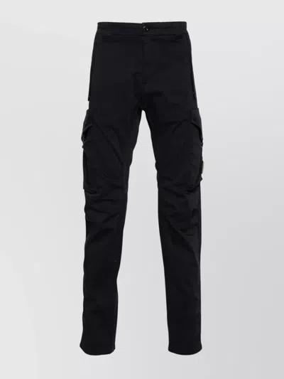 C.P. COMPANY STRETCH SATEEN LENS CARGO PANTS