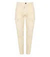 C.p. Company Stretch Sateen Pistachio Shell Cargo Pants In Multi
