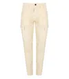 C.p. Company Stretch Sateen Pistachio Shell Cargo Pants In Neutral