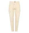 C.p. Company Stretch Sateen Pistachio Shell Cargo Pants In Neutral