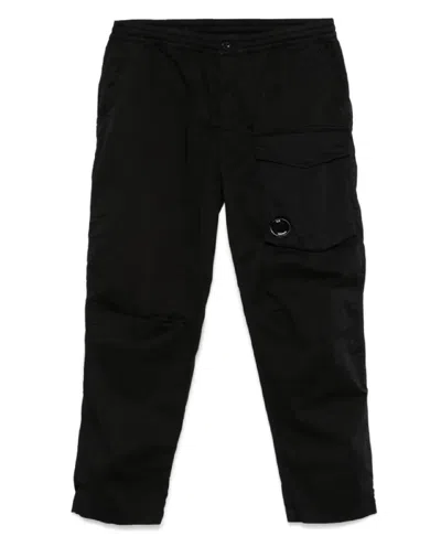 C.P. COMPANY STRETCH SATEEN REGULAR CARGO PANT