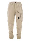 C.p. Company Stretch Sateen Regular Cargo Pant In Neutral
