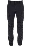 C.p. Company C. P. Company Man Pants Midnight Blue Size 38 Cotton, Elastane In Black