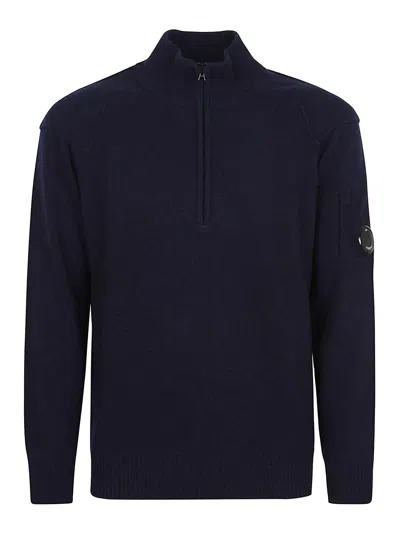 C.P. COMPANY HALF-ZIP SWEATER