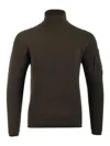 C.p. Company Ribbed Wool Blend Turtleneck