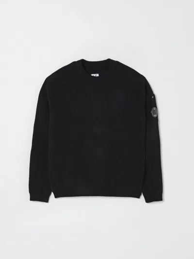 C.p. Company Sweater C. P. Company Kids Color Black