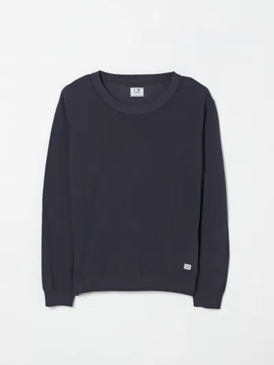 C.p. Company Sweater C. P. Company Kids Color Blue