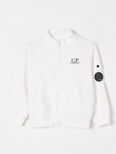C.p. Company Sweater  Kids Color White
