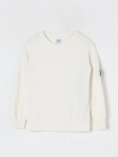 C.p. Company Sweater C. P. Company Kids Color White