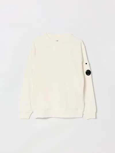 C.p. Company Sweater Kids  In Neutral