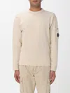 C.p. Company C.p.company  White Wool And Cotton Sweater In Neutral