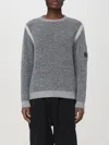 C.p. Company Maglia Fleece Knit Vanise In Schwarz 1
