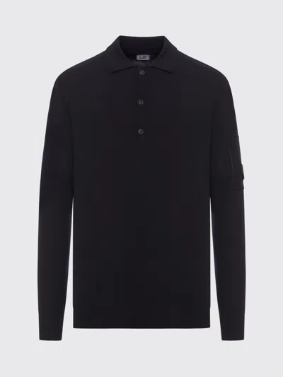C.P. COMPANY POLO SHIRT C. P. COMPANY MEN COLOR BLACK,H47720002