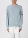 C.p. Company Sweater C. P. Company Men Color Gnawed Blue