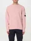 C.p. Company C. P. Company Sweater With Iconic Lens In Pink