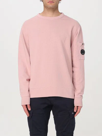 C.P. COMPANY SWEATSHIRT C. P. COMPANY MEN COLOR PINK,G65400010