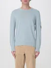 C.p. Company Sweater C. P. Company Men Color Gnawed Blue In Water