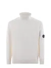 C.p. Company Cp Company Grs Woolblend Lens-detail Turtleneck Sweater