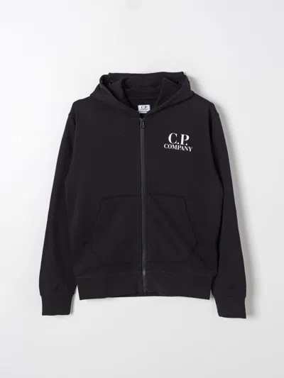 C.p. Company Sweater  Kids Color Black In Schwarz