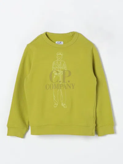 C.p. Company Sweater  Kids Color Green In Grün