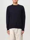 C.p. Company Gcollo Cotone In Blu