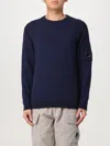 C.p. Company Sweater C. P. Company Men Color Blue In Blau