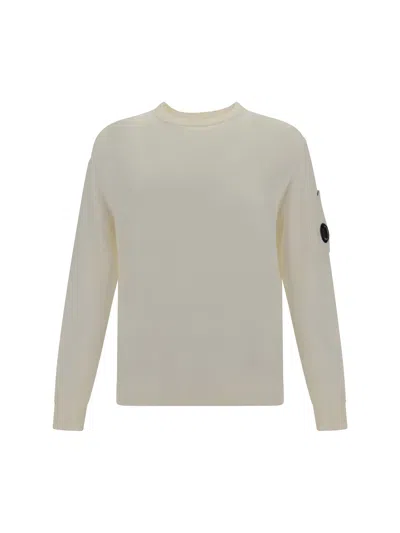 C.p. Company Sweater In White