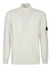 C.p. Company Sweater In White