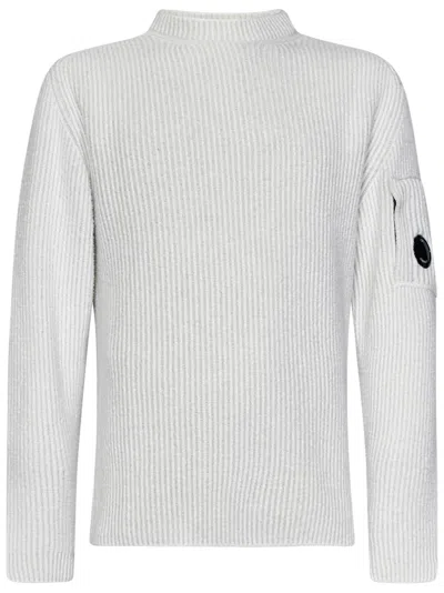 C.p. Company Sweater In White