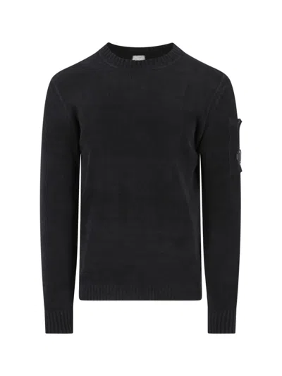 C.p. Company Sweaters In Black