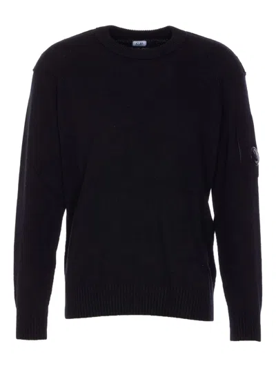 C.p. Company Sweaters Black In Multi
