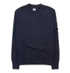 C.p. Company Cotton Crewneck Sweatshirt In Blue