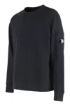 C.p. Company C.p.company Cotton Crew-neck Sweatshirt In Blue