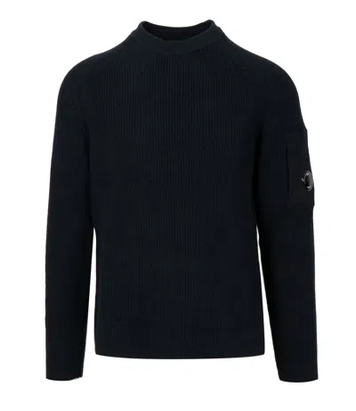 C.p. Company Sweaters Blue